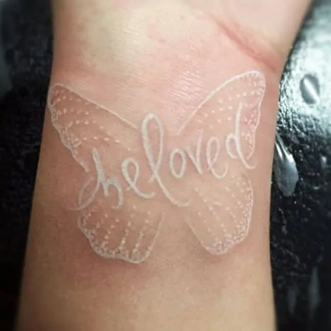 tattoo-white-ink-butterfly-tattoo-on-wrist