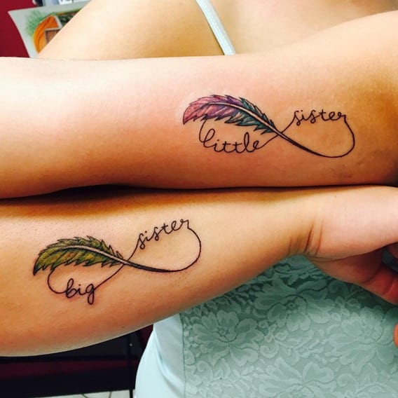 28 Sister Tattoos Share the Loving Bond