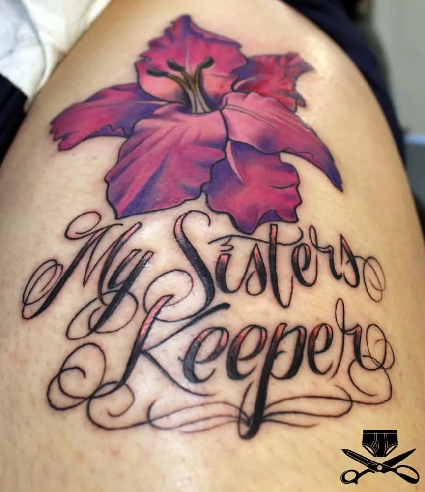 Powerful sisters keeper tattoo