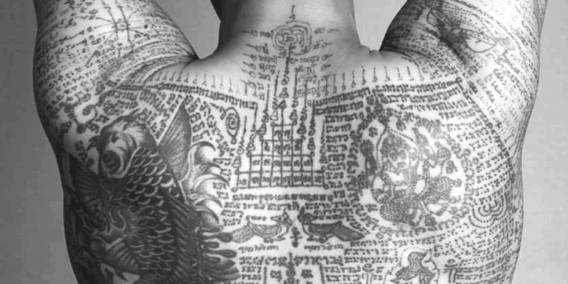 Traditional Tattoo Made in Thailand