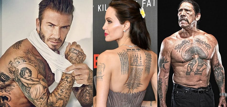 Photos Show What Celebrities Looked Like Before They Got Their Tattoos