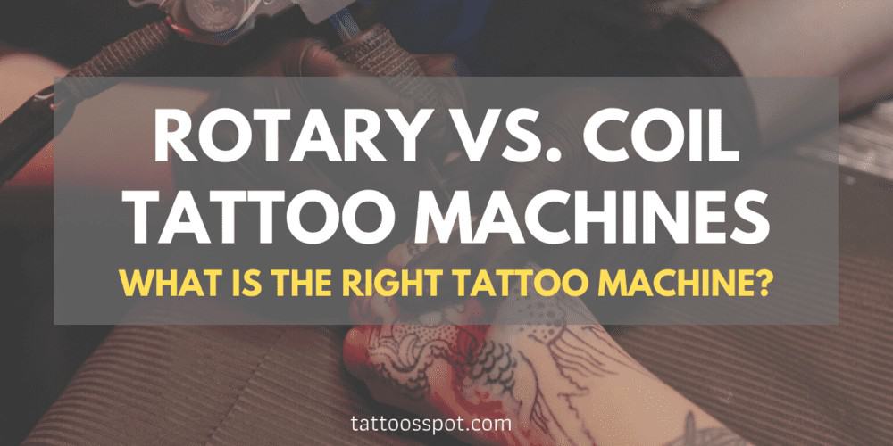 Rotary vs Coil Tattoo Kit Machines Set