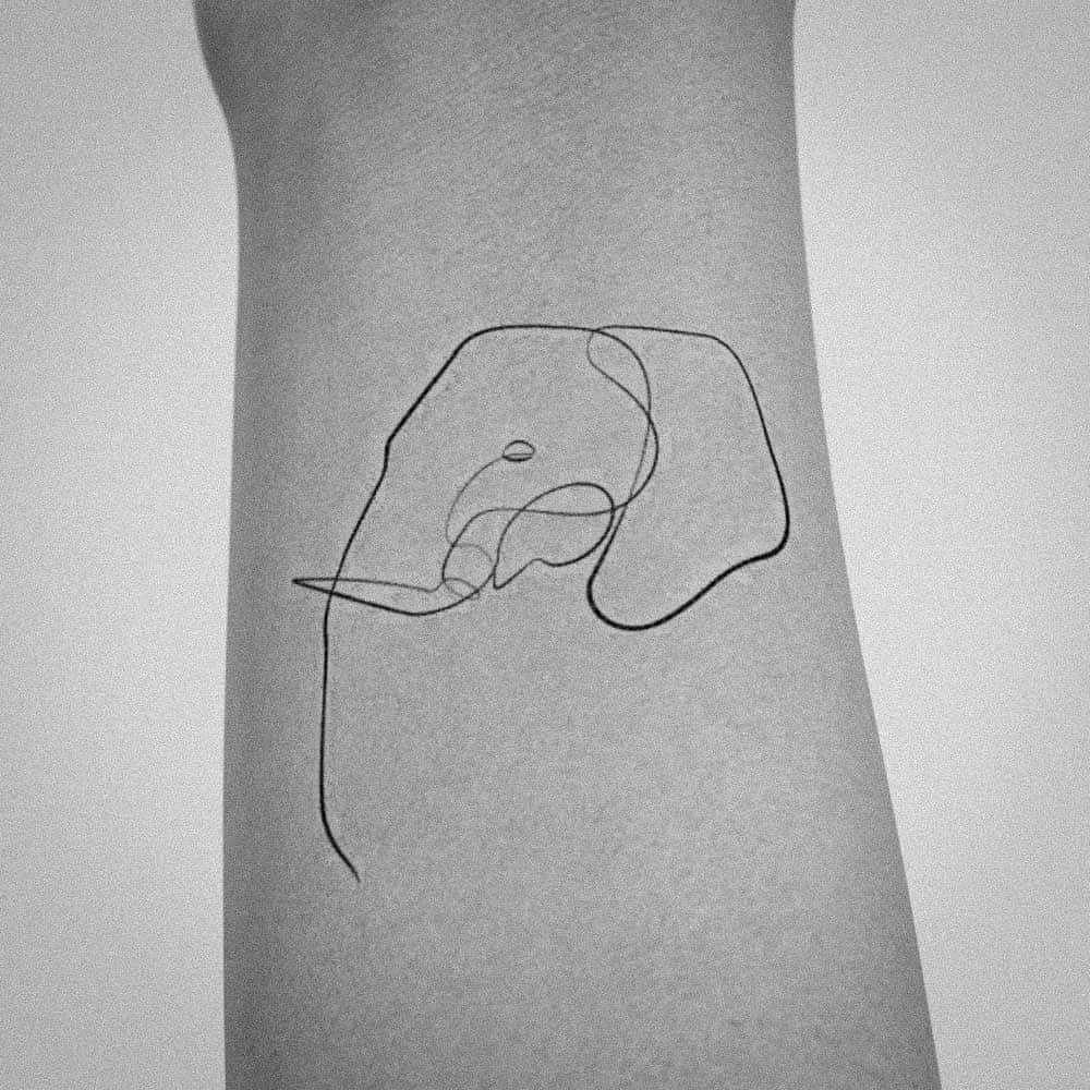 Top 61 Best Small Elephant Tattoo Ideas  2021 Inspiration Guide