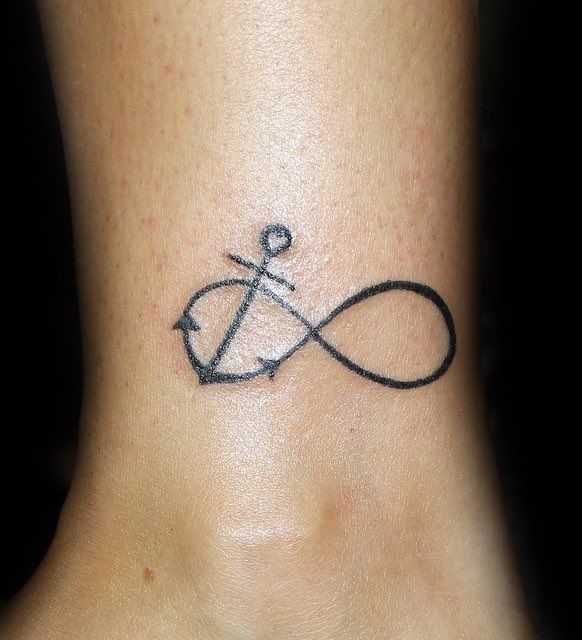 Infinity Anchor Tattoo