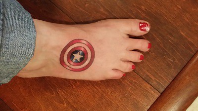Super Heroes Tattoo