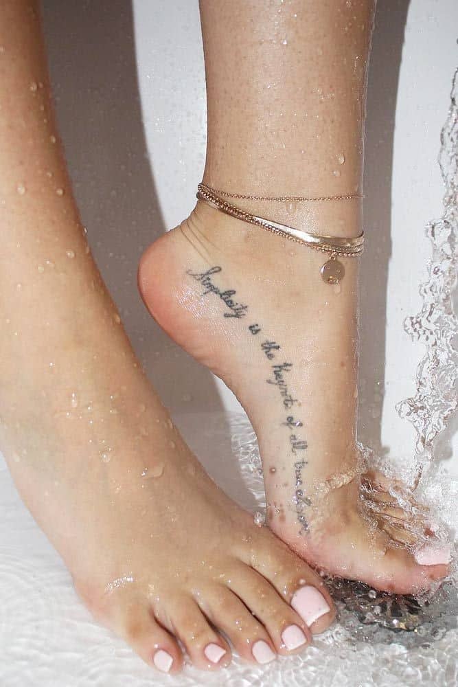 Tiny Foot Tattoo Ideas and Inspiration  POPSUGAR Beauty