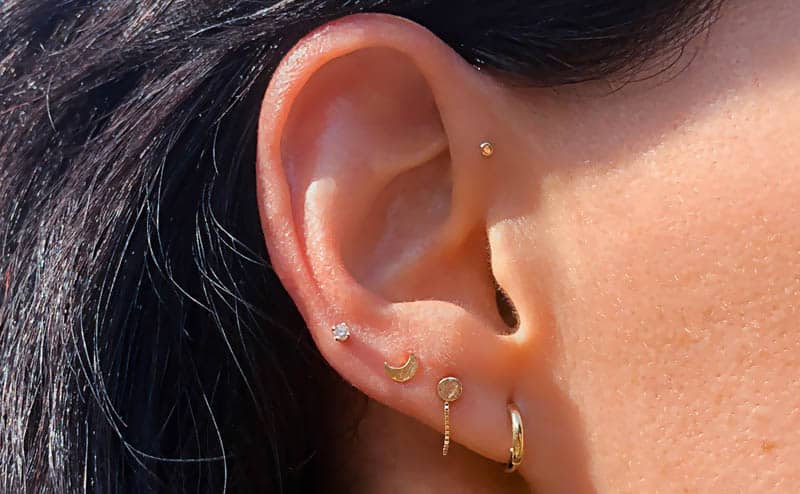 Cartilage Hoop Earrings