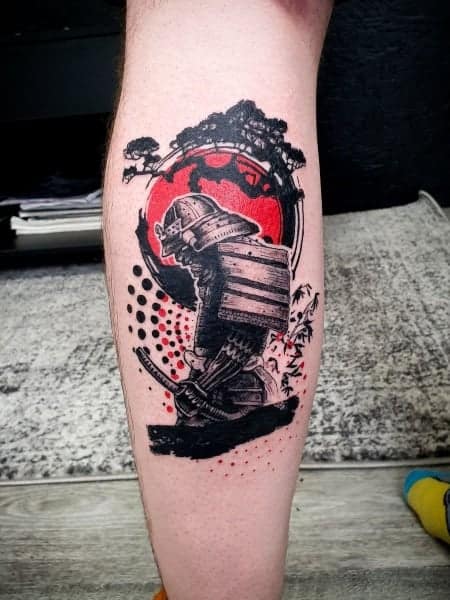 Trash Polka Tattoo Japanese